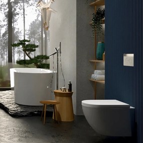 Miska WC wisząca biała LOCA z deską wolnoopadającą typu Duro