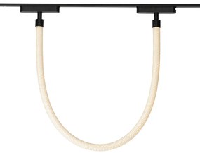 Nowoczesna biała lampa wisząca do systemu szynowego jednofazowego 8W 3000K - Magnetic Tautau Nowoczesny Oswietlenie wewnetrzne