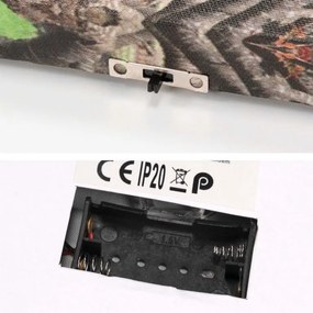 Obraz ścienny przedstawiający kwitnącą aleję drzew, 40 diod