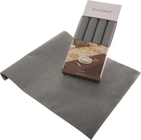 Podkładka SES4007 Dark Grey 30 x 45 cm, zestaw 4 szt.