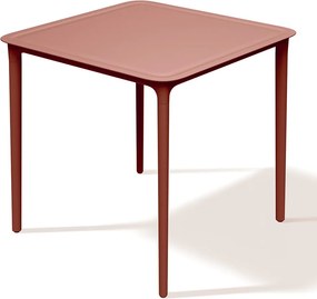 Plastikowy stół do ogrodu Rimo 80, kwadratowy