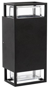 Prezent 28211A - Kinkiet zewnętrzny EVENTO 2xGU10/35W/230V IP54 czarny