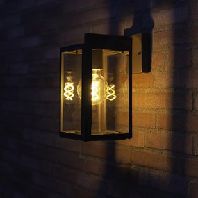 Zewnetrzna Industrialna lampa ścienna zewnętrzna szara IP44 - Sutton Down Rustykalny / Vintage Oswietlenie zewnetrzne