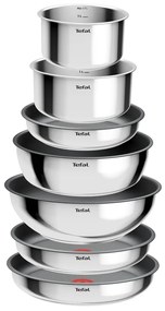 Zestaw garnków aluminiowych 15 szt. INGENIO Cook Eat L881SF04 – Tefal