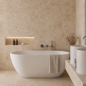 Massi Trawertyn Beige Classic Mix płytka 30,5 x 30,5 x 1 cm bębnowana