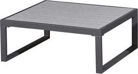Nowoczesny komplet mebli ogrodowych Marinel - 2 fotele + stolik kawowy