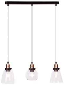 Potrójna lampa wisząca nad wyspę loft - 3X S609 P8-C82
