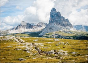 Obraz na szkle - Włoskie Dolomity (70x50 cm)