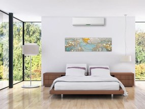 Obraz - 3D perły w oceanie (170x50 cm)