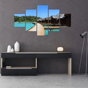Obraz Malediwów (125x70 cm)