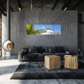 Obraz - Statek wycieczkowy (170x50 cm)
