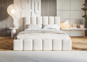 Łóżko Slim 11 z pojemnikiem i stelażem 160x200 cm, kolor Catch Me 01