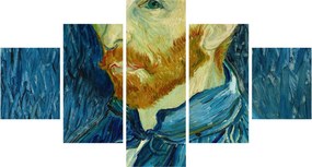 Obraz - Vincent van Gogh, Self-Portrait, reprodukcje (125x70 cm)