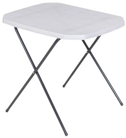 Stolik turystyczny 70 x 53 cm szary / antracyt PATIO