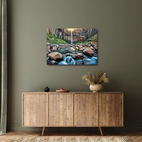 Obraz - Wodospad Svartifoss, Islandia (70x50 cm)