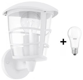 Eglo 93094 - LED Kinkiet zewnętrzny ALORIA 1xE27/8,5W/230V IP44