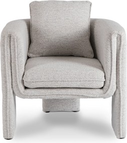 Fotel Wypoczynkowy do Salonu GALA Szary Nowoczesny