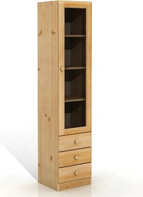 Witryna z litego drewna 3S-W