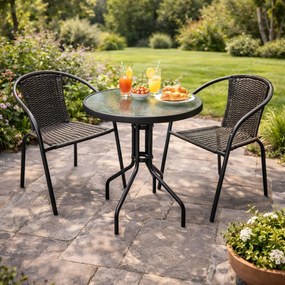 Zestaw mebli ogrodowych Nina, 3 części