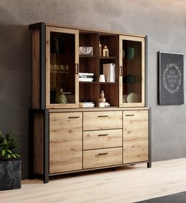 Komoda ATTIVO 180 cm do Salonu Sypialni Dąb