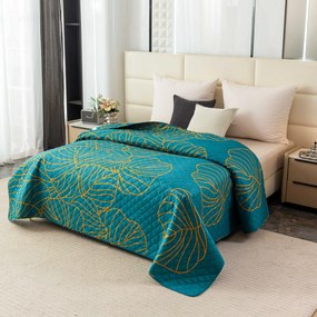 Narzuta na łóżko FANFARE, nafta Rozmiar: 220 x 240 cm