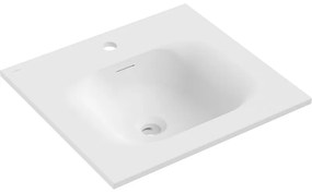 Mexen Vela umywalka wpuszczana w blat 51 x 46,5 cm, biała mat - 25235001