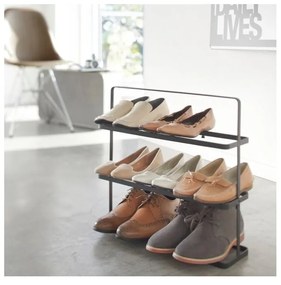 Czarny metalowy regał na buty Tower Shoe Rack – YAMAZAKI