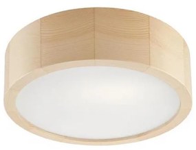 Plafon NATURAL 1xE27/60W/230V ø 27 cm sosna