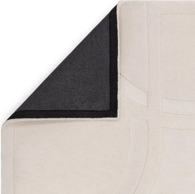 Biały dywan wełniany 120x170 cm Olsen – Asiatic Carpets