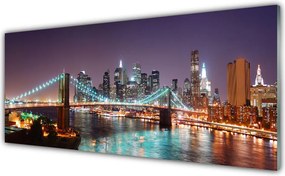 Panel Kuchenny Wieczorne Światła Wielkiego Mostu