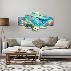 Obraz - Świat pod wodą (125x70 cm)