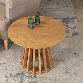 Stolik Kawowy HARPER 60 cm Dąb Nowoczesny Loft