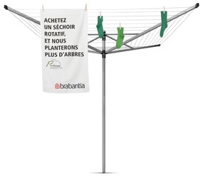 Ogrodowa suszarka na pranie w kolorze srebra 60 m Lift-O-Matic – Brabantia
