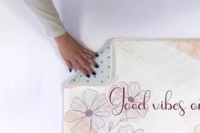 Dywanik do łazienki Dywanik do łazienki Kwiaty Rośliny