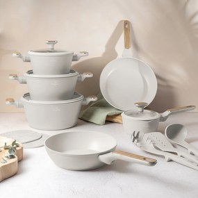 BerlingerHaus Zestaw naczyń z powłoką tytanowąSahara Nordic, 15 szt.