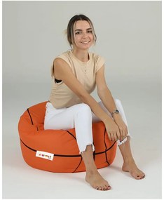 Pomarańczowy dziecięcy worek do siedzenia Basketball – Floriane Garden