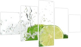 Obraz - Soczyste cytryny (125x70 cm)