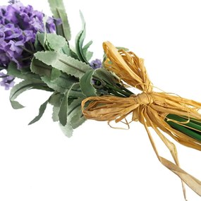 Sztuczne kwiaty zestaw 3 szt. (wysokość 32 cm) Lavender Bouquet – Casa Selección