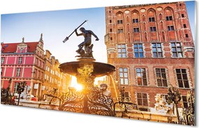 Panel szklany do Kuchni Fontanna Neptuna w Gdańsku