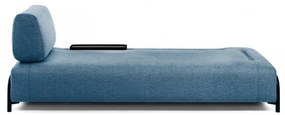 Niebieska sofa z podłokietnikami Kave Home Compo