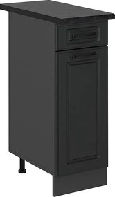 Szafka dolna do kuchni antracytowy domek wiejski 30x60x81.6 r-line