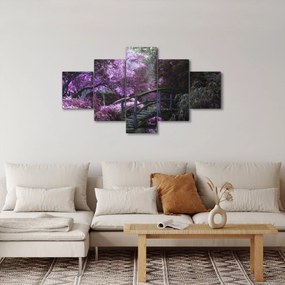 Obraz - Mistyczny ogród (125x70 cm)