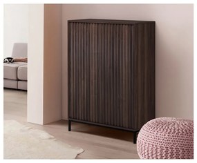 Szafka w dekorze orzecha w naturalnym kolorze 80x110 cm Celine – Støraa