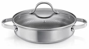 Tescoma Patelnia głęboka z pokrywką SteelCRAFT śr. 28 cm, 2 uchwyty, 28 cm