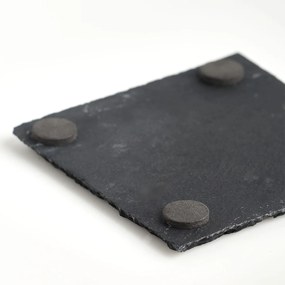 Zestaw podkładek łupkowych, 10 x 10 cm
