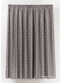 Szara zasłona 140x260 cm Marciano – Mendola Fabrics
