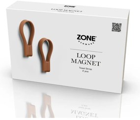 Pomarańczowe silikonowe haczyki zestaw 2 szt. Loop – Zone