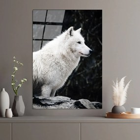 Szklany obraz 70x100 cm White Wolf – Wallity