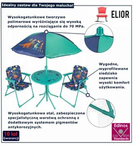 Niebieski zestaw dziecięcy do ogrodu W3-H54