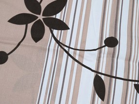PrzytulneMieszkanie.pl PrzytulneMieszkanie.pl Beżowa pościel bawełniana VINES Rozmiar pościeli: 70 x 90 cm | 140 x 200 cm